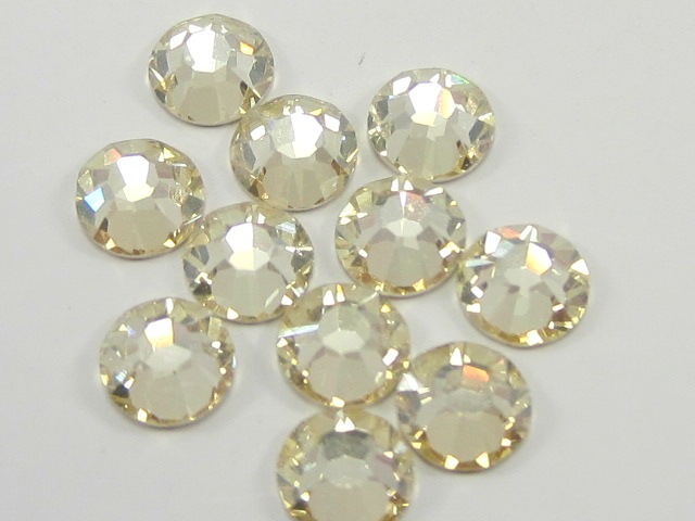 72 pcs. 20ss BLOND FLARE (maxima) FLATBACK PRECIOSA Rhinestones